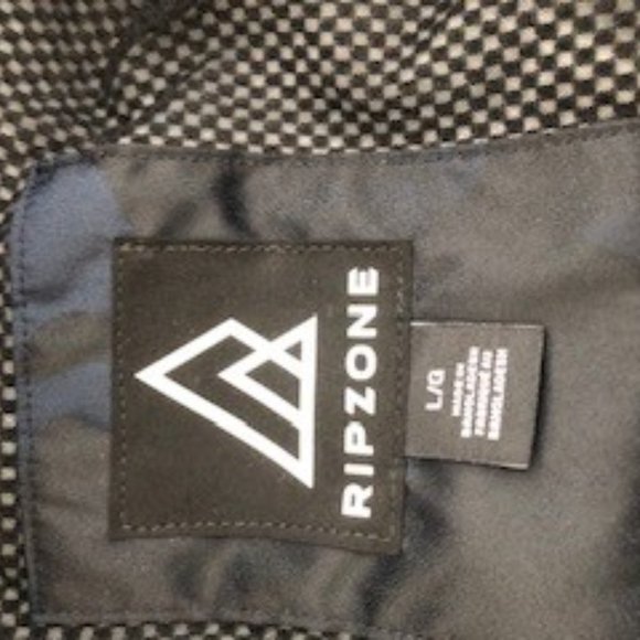 NWT L Men's Ripzone Boarding Jacket -Camouflage Navy & Black - Picture 5 of 9